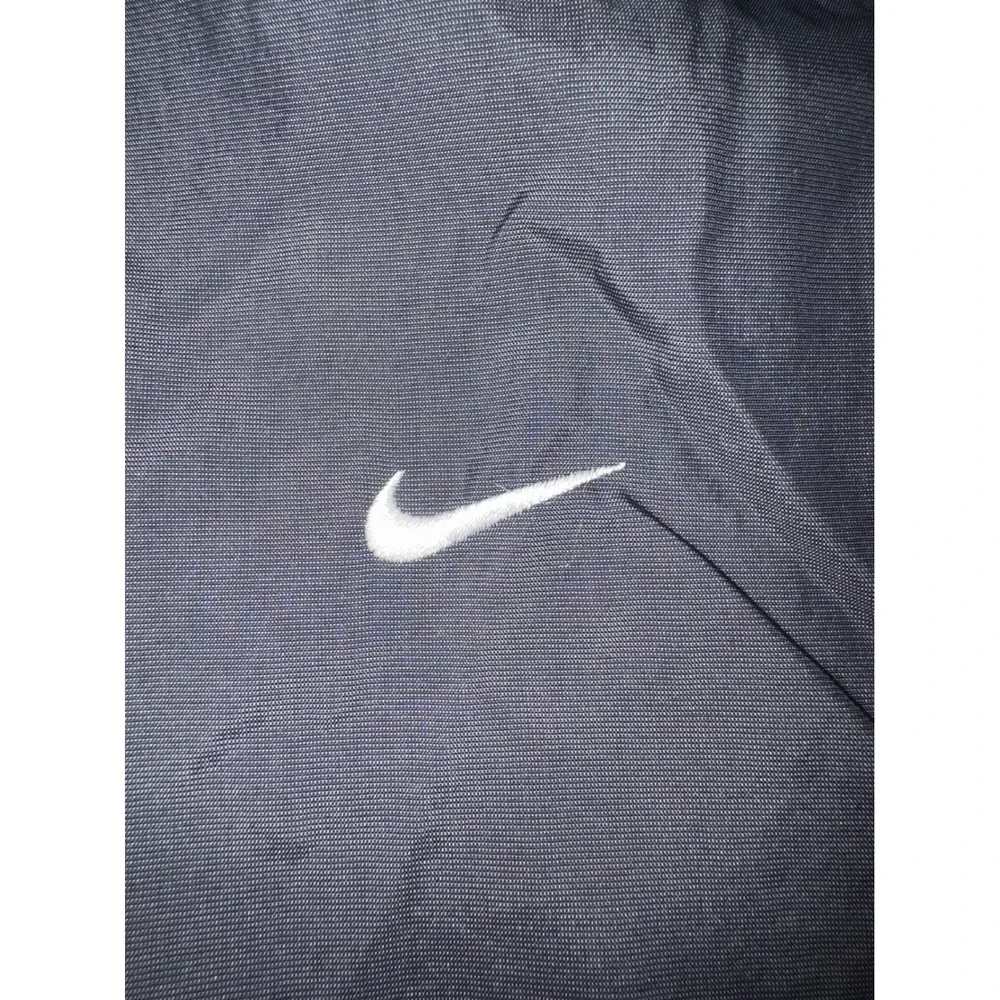 Kids Nike‎ Lightweight Zip Up Jacket Windbreaker Black Activewear Size 12/14
